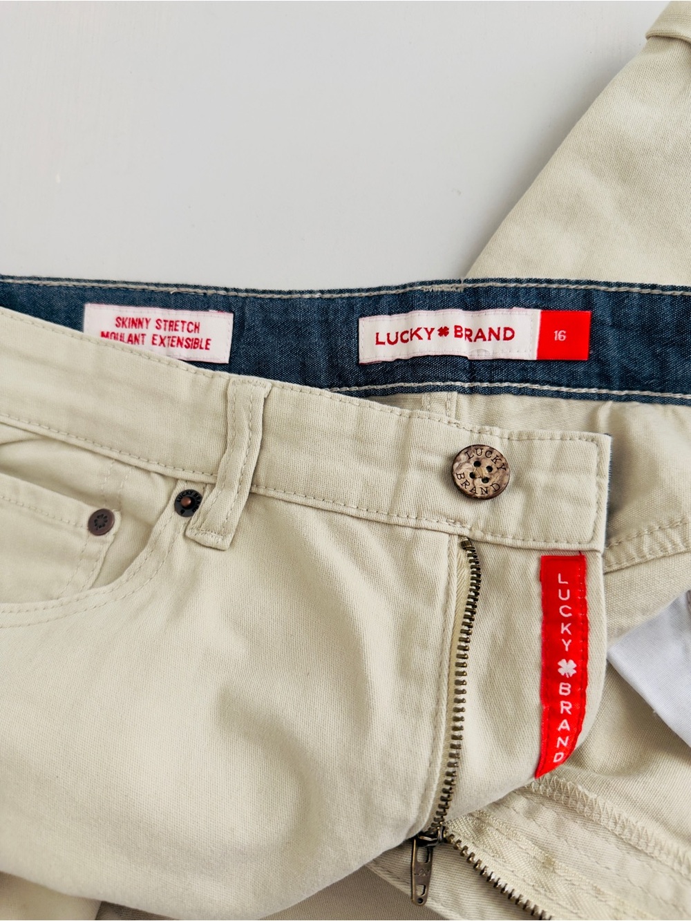 Lucky Brand Kids Beige Skinny pants